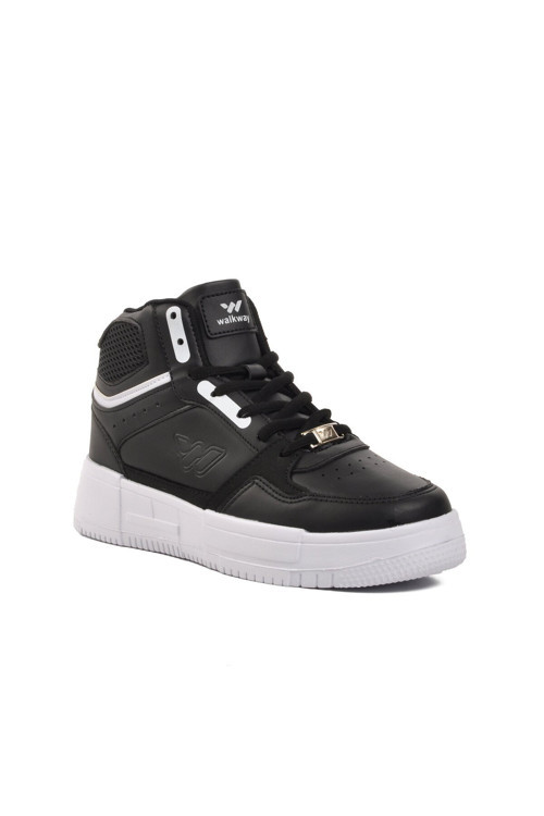 Unisex Basket Tarzı Fileli Rahat Tabanlı Bilekli Sneaker Günlük Spor Ayakkabı