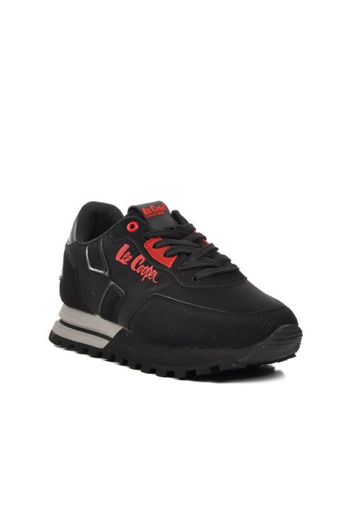 Unisex Siyah Retro Sneaker Bağcıklı Günlük Casual Spor Ayakkabı LC-31210 G