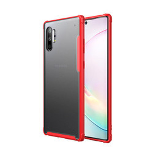Galaxy Note 10 Plus Volks Silikon İnce Kılıf - Kırmızı