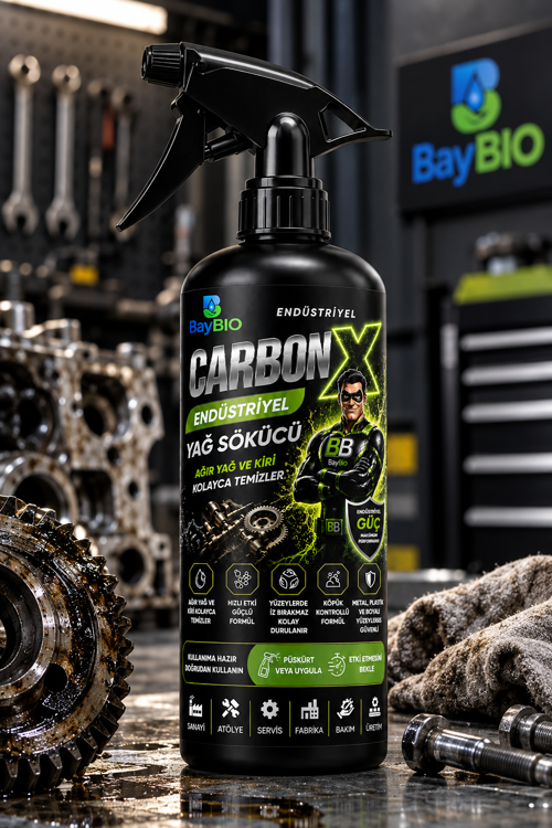 Baybıo Carbonx Endüstriyel Yağ Sökücü 1 Litre