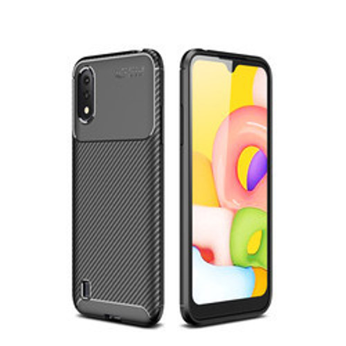 Galaxy A01 Negro Silikon Kılıf - Siyah