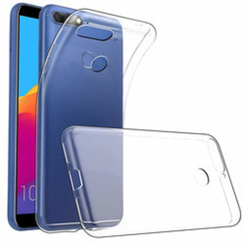Huawei Y6 2018 Süper Silikon İnce Kılıf - Renksiz