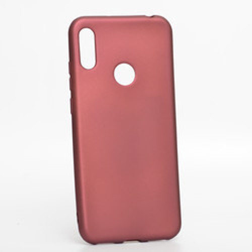 Huawei Y6S 2019 Premier Silikon İnce Kılıf - Mürdüm