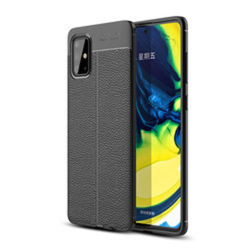 Galaxy A51 Niss Silikon Kılıf - Siyah