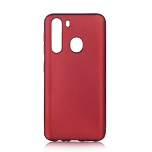 Galaxy A21 Premier Silikon İnce Kılıf - Mürdüm