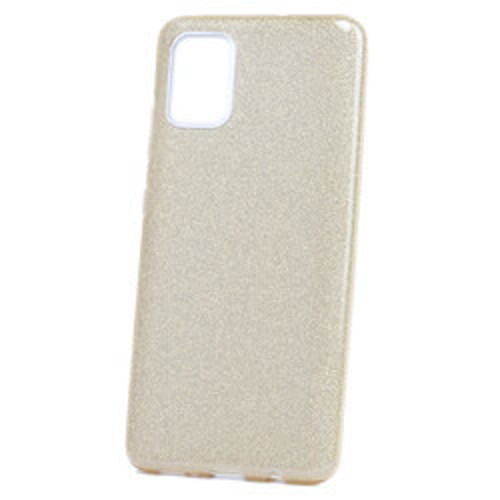 Galaxy A71 Shining Silikon Kılıf - Gold