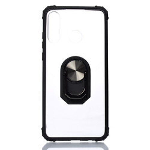 Huawei P30 Lite Mola TPU Silikon Sert PC Kılıf - Siyah