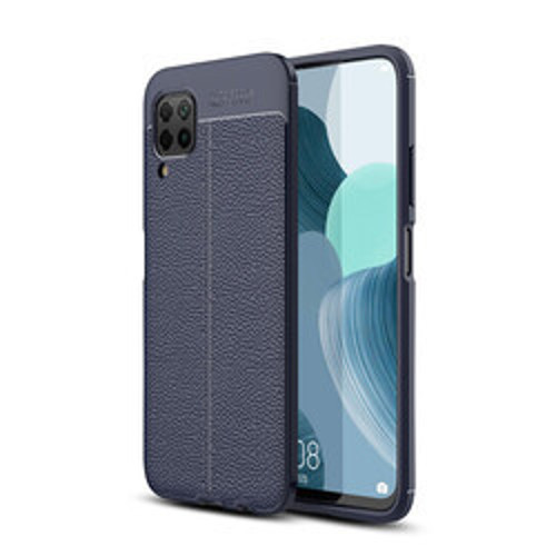 Huawei P40 Lite Niss Silikon Kılıf - Lacivert