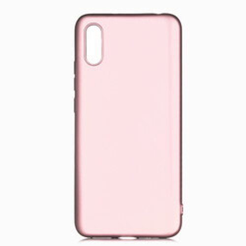 Xiaomi Redmi 9A Premier Silikon İnce Kılıf - Rose Gold
