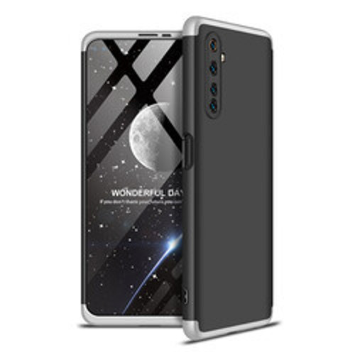 Lexroo Realme 6 Pro Ays - Siyah-Gri İnce Kılıf