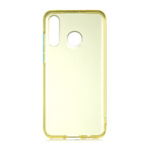 Huawei P30 Lite Bistro TPU Silikon Kılıf - Sarı