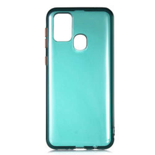 Galaxy M31 Bistro TPU Silikon Kılıf - Koyu Yeşil