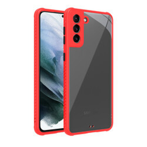 Galaxy S21 Plus Kaff TPU Silikon Kılıf - Kırmızı