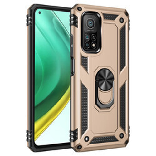 Xiaomi Mi 10T 5G Vega TPU Silikon Sert PC İnce Kılıf - Gold