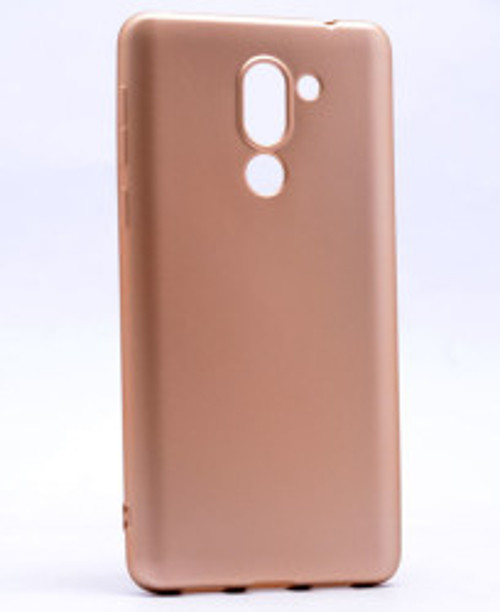 Huawei GR5 2017 Honor 6x Premier Silikon İnce Kılıf - Gold