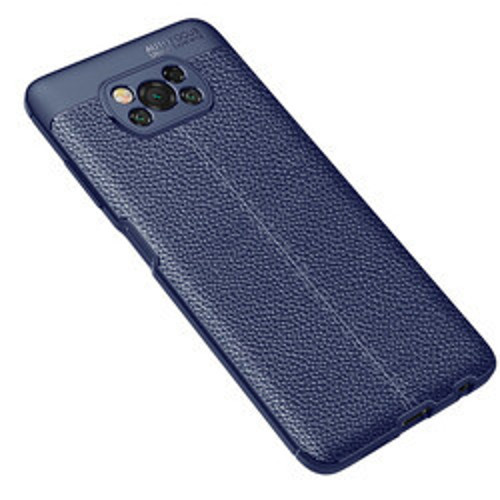 Xiaomi Poco X3 Niss Silikon Kılıf - Lacivert