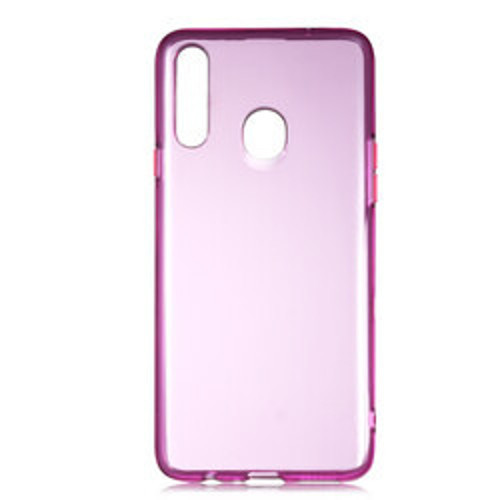 Galaxy A20S Bistro TPU Silikon Kılıf - Mor