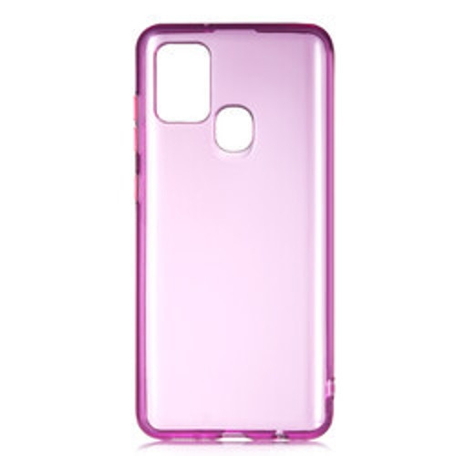 Galaxy A21S Bistro TPU Silikon Kılıf - Mor