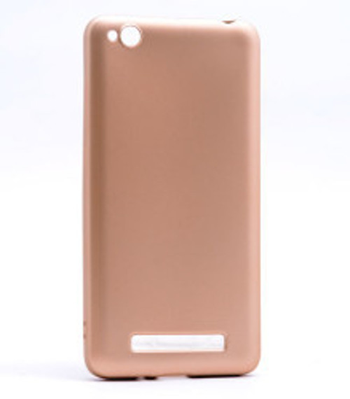 Xiaomi Redmi 4A Premier Silikon İnce Kılıf - Gold
