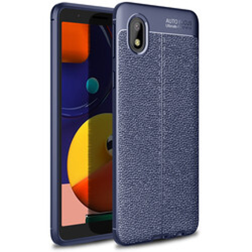 Galaxy A01 Core Niss Silikon Kılıf - Lacivert