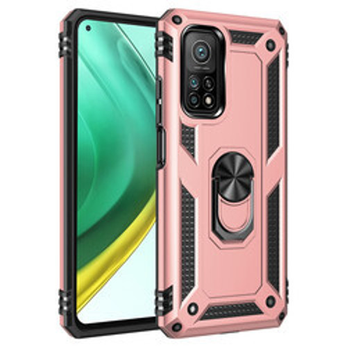 Xiaomi Mi 10T 5G Vega TPU Silikon Sert PC İnce Kılıf - Rose Gold