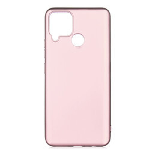 Realme C25 Premier Silikon İnce Kılıf - Rose Gold