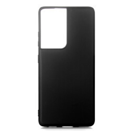 Galaxy S21 Ultra Premier Silikon İnce Kılıf - Siyah