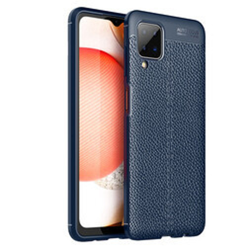 Galaxy M12 Niss Silikon Kılıf - Lacivert