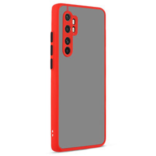 Xiaomi Mi Note 10 Lite Hux TPU Silikon Kılıf - Kırmızı