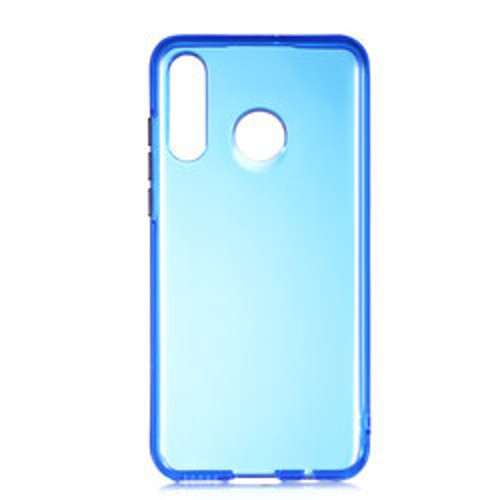Huawei P30 Lite Bistro TPU Silikon Kılıf - Mavi