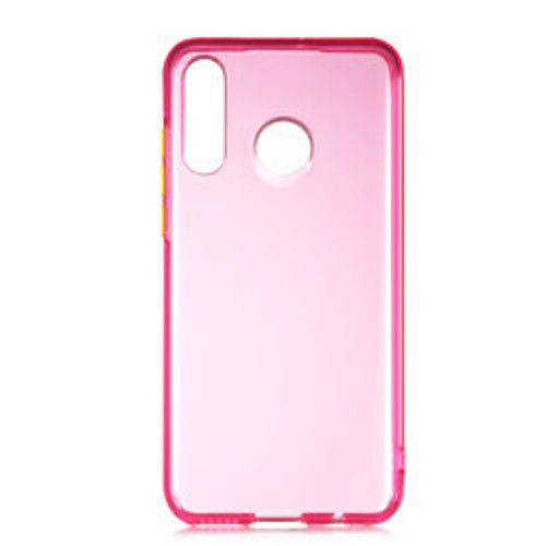 Huawei P30 Lite Bistro TPU Silikon Kılıf - Pembe