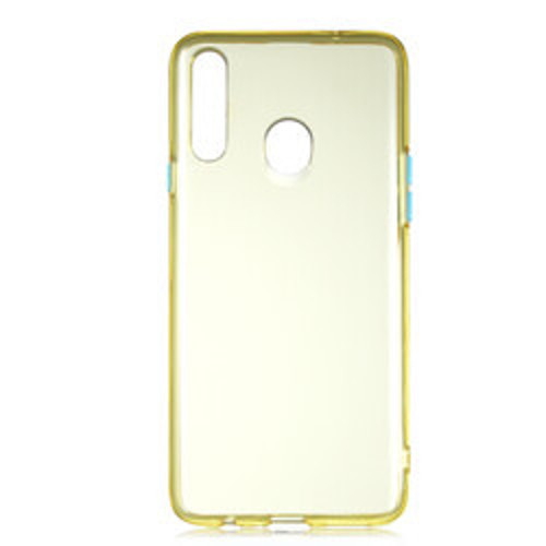 Galaxy A20S Bistro TPU Silikon Kılıf - Sarı
