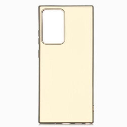 Galaxy Note 20 Ultra Premier Silikon İnce Kılıf - Gold