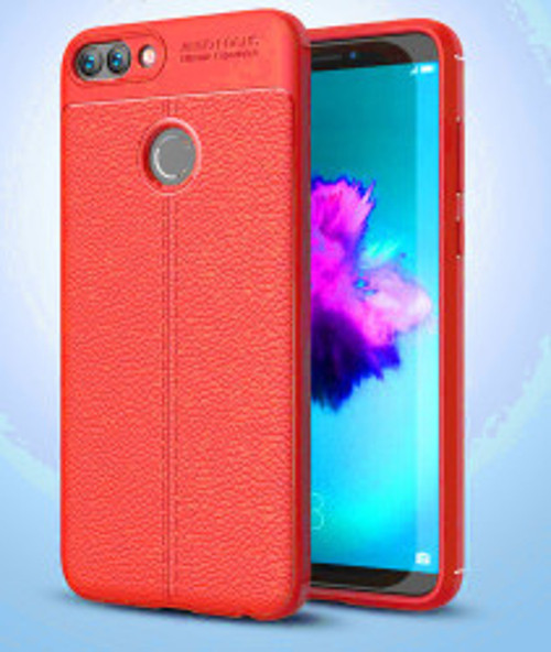 Huawei P Smart Niss Silikon Kılıf - Kırmızı