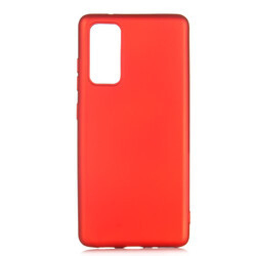 Galaxy S20 FE Premier Silikon İnce Kılıf - Kırmızı