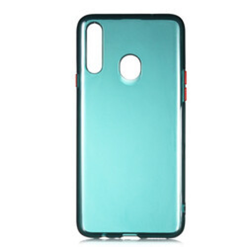 Galaxy A20S Bistro TPU Silikon Kılıf - Koyu Yeşil