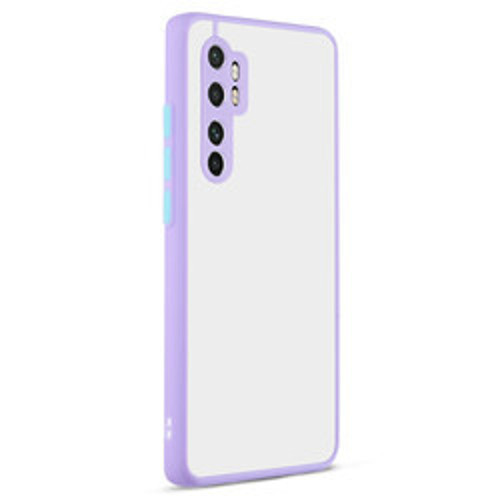 Xiaomi Mi Note 10 Lite Hux TPU Silikon Kılıf - Lila