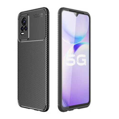 Vivo V21E Negro Silikon Kılıf - Siyah
