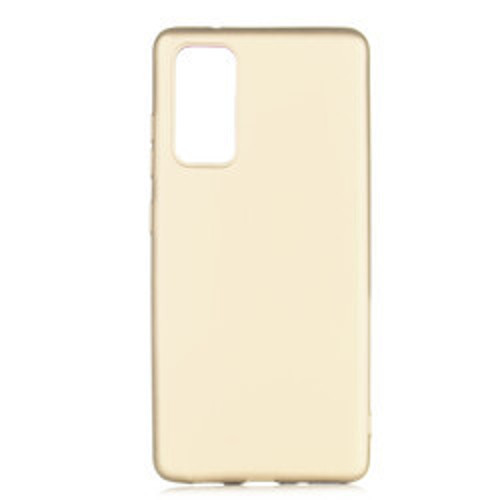 Galaxy S20 FE Premier Silikon İnce Kılıf - Gold