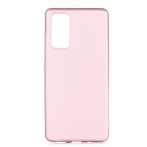 Galaxy S20 FE Premier Silikon İnce Kılıf - Rose Gold