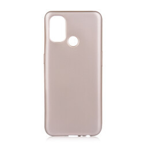 One Plus Nord N100 Premier Silikon İnce Kılıf - Gold