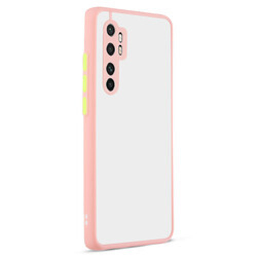 Xiaomi Mi Note 10 Lite Hux TPU Silikon Kılıf - Pembe