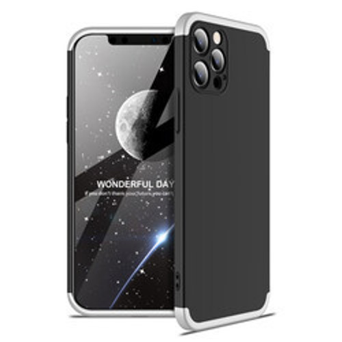 Lexroo iPhone 12 Pro Max Ays - Siyah-Gri İnce Kılıf