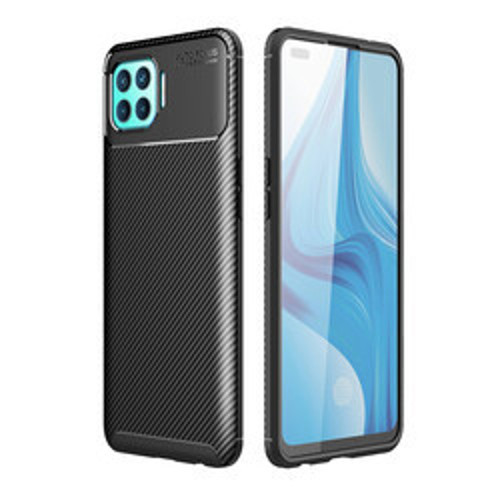 Oppo Reno 4 Lite Negro Silikon Kılıf - Siyah