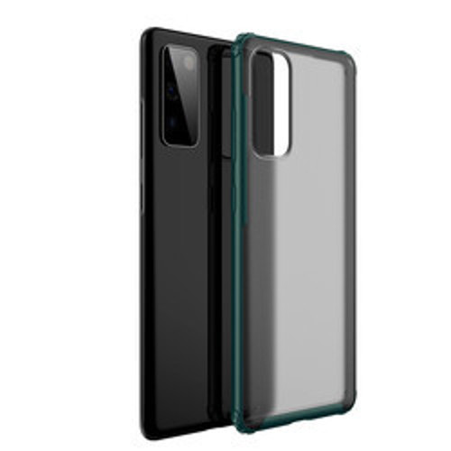 Galaxy S20 FE Volks Silikon İnce Kılıf - Koyu Yeşil