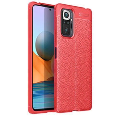 Xiaomi Redmi Note 10 Pro Niss Silikon Kılıf - Kırmızı