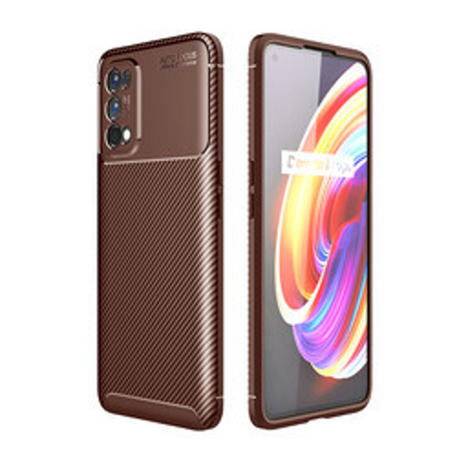 Realme 7 Pro Negro Silikon Kılıf - Kahverengi