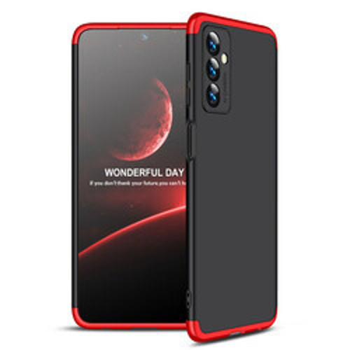 Lexroo Galaxy M23 Ays - Siyah-Kırmızı İnce Kılıf