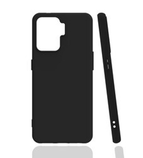 Oppo Reno 5 Lite Biye Silikon İnce Kılıf - Siyah