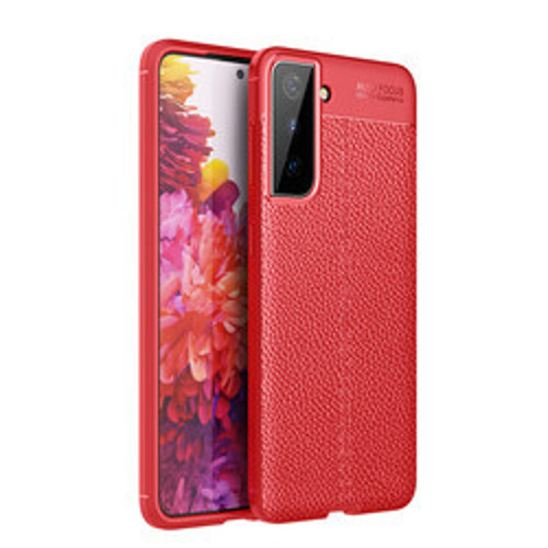 Galaxy S21 Niss Silikon Kılıf - Kırmızı